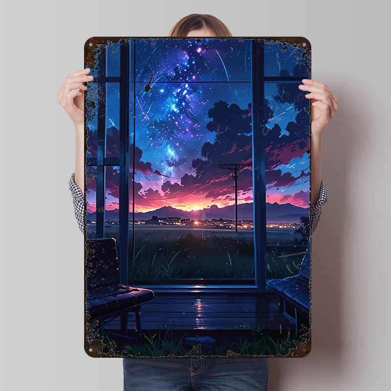 Custom Night Sky - Póster con Impresión de Cielo Nocturno