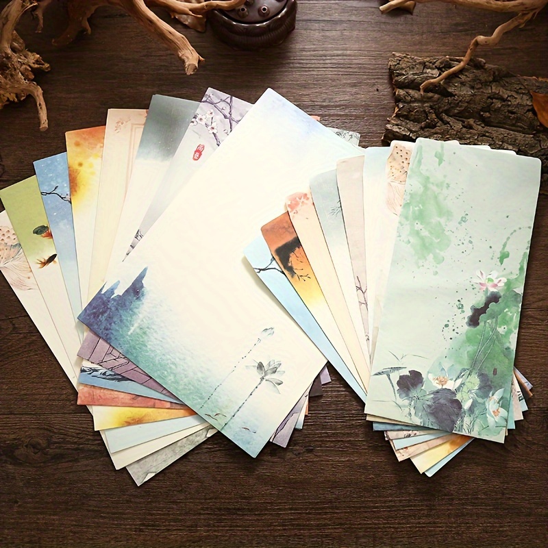 Wax Seal Letter Kit - Juego de Papel y Sobres de