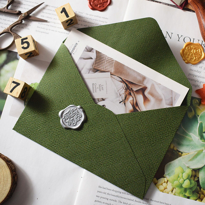 50 unids/lote 20,1x15,1 cm sob - Wax Seal Letter Kit reseña y precio