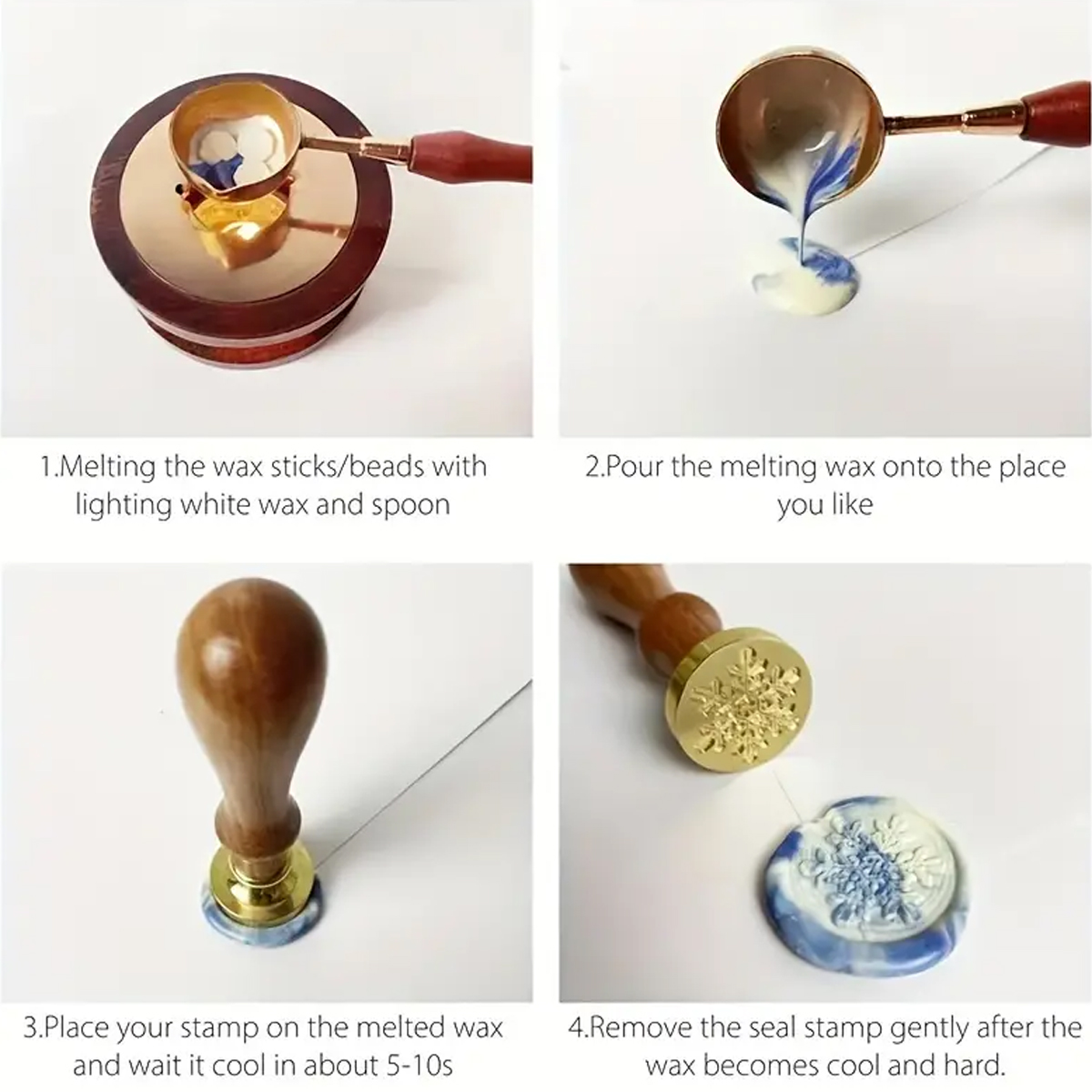 100 unid/bolsa Kit de cuentas  - Wax Seal Letter Kit reseña y precio