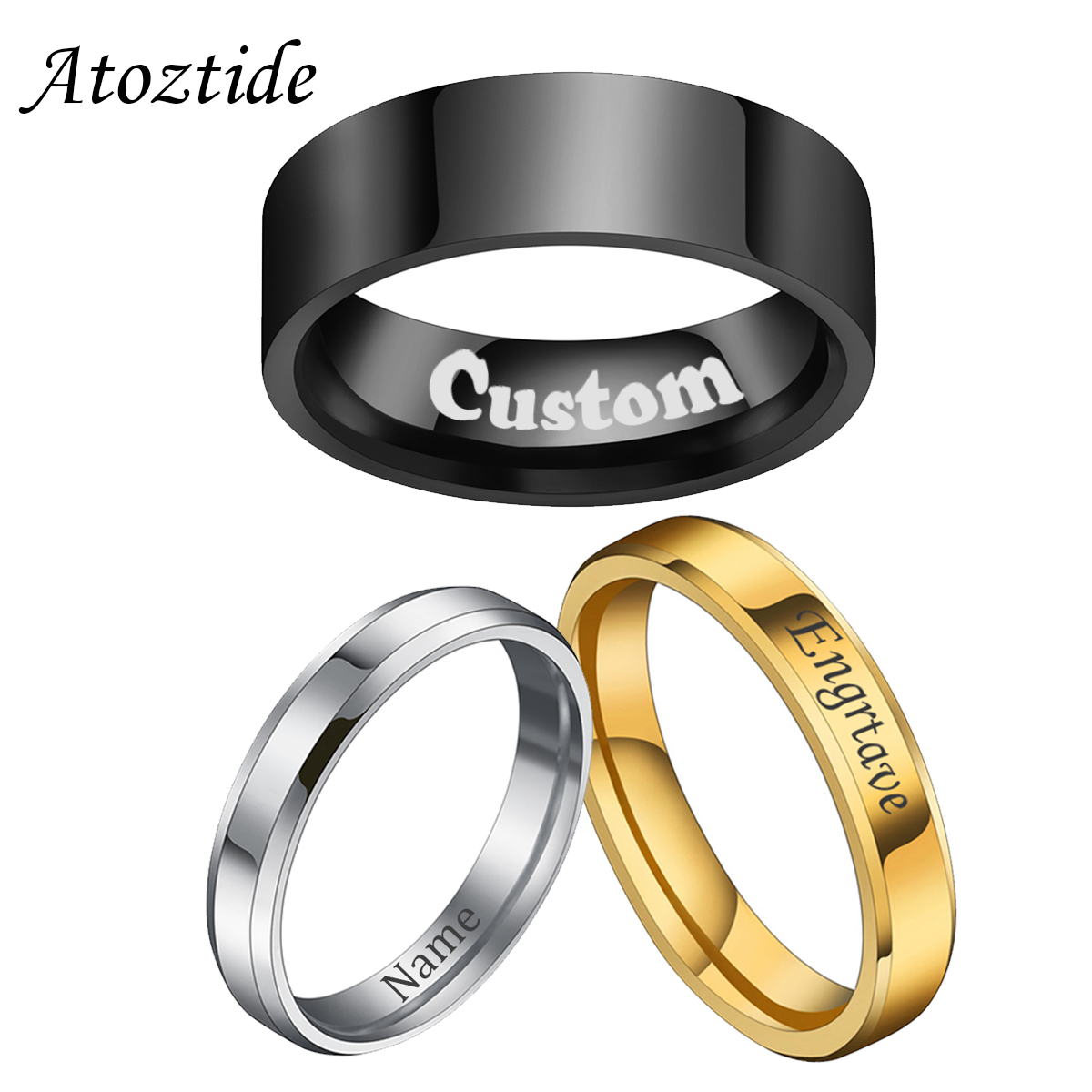 Atoztide-anillos personalizado - Initial Ring Custom reseña y precio