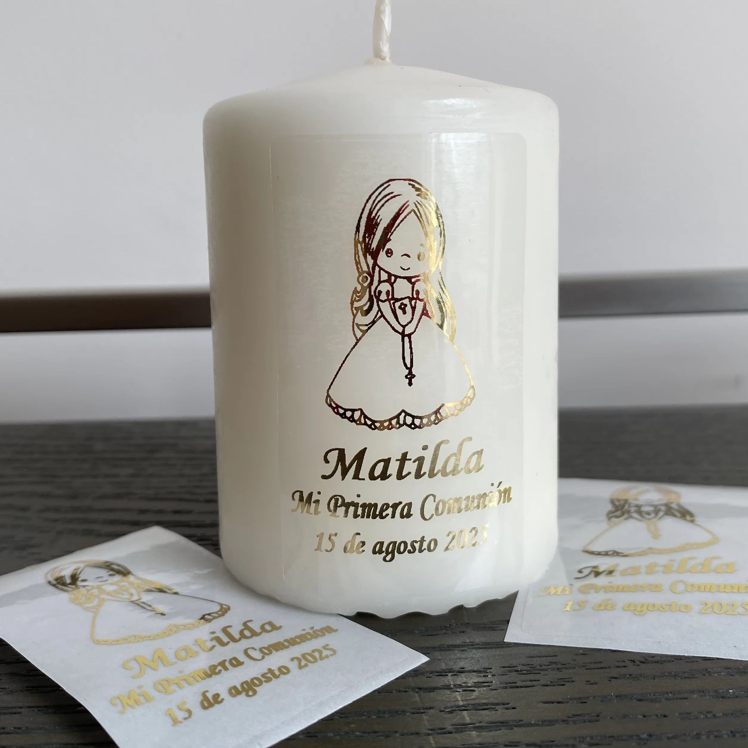 Pegatinas Personalizadas para  - Personalised Candle Label reseña y precio