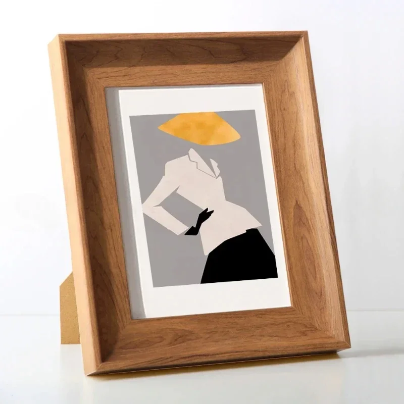 Marco de fotos de madera, foto - Engraved Wood Frame reseña y precio