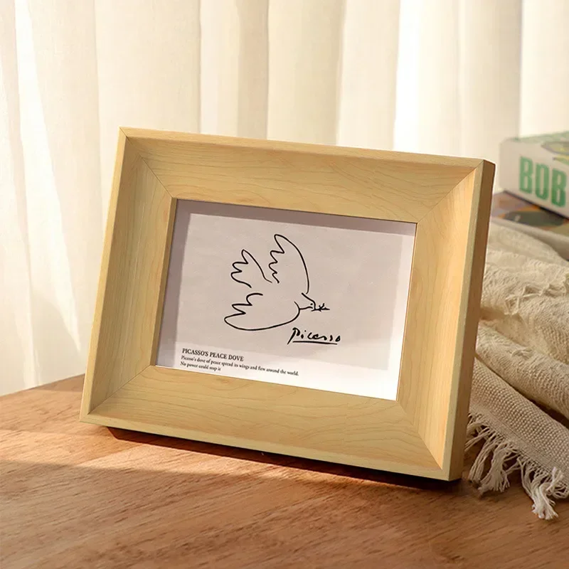Marco de fotos de madera, foto - Engraved Wood Frame reseña y precio