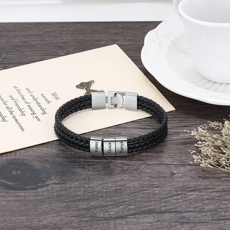 Pulseras personalizadas para h - Coordinates Bracelet reseña y precio