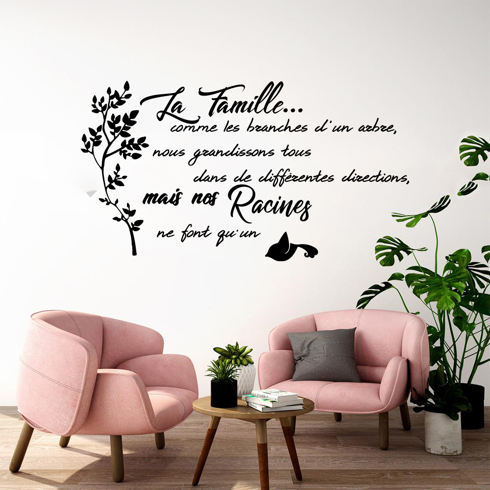 Pegatina de pared de pájaro y  - Family Tree Print reseña y precio