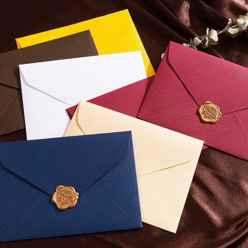 Sobre con patrón de lino Retro - Wax Seal Letter Kit reseña y precio