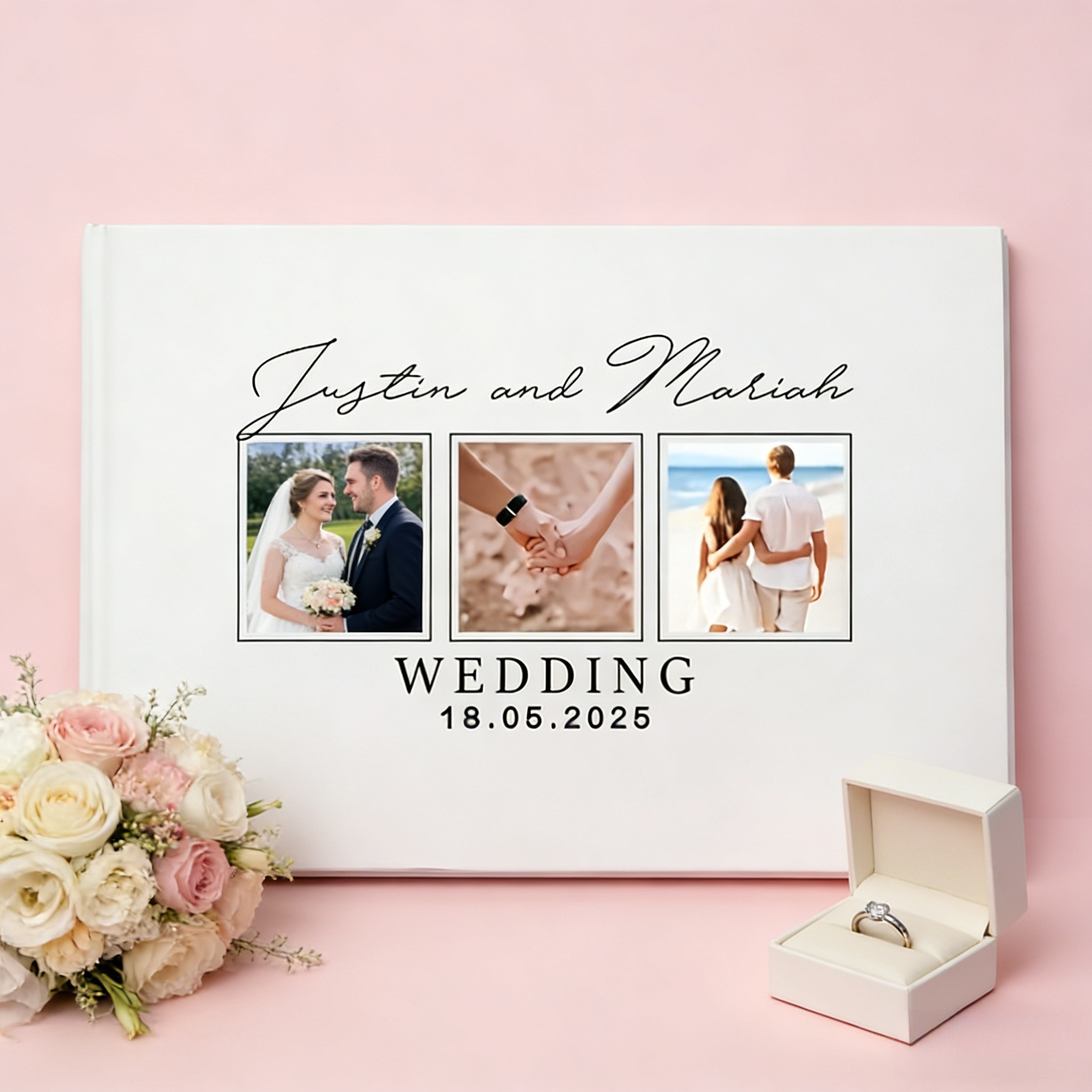 Un Libro de Visitas Personaliz - Custom Photo Book reseña y precio