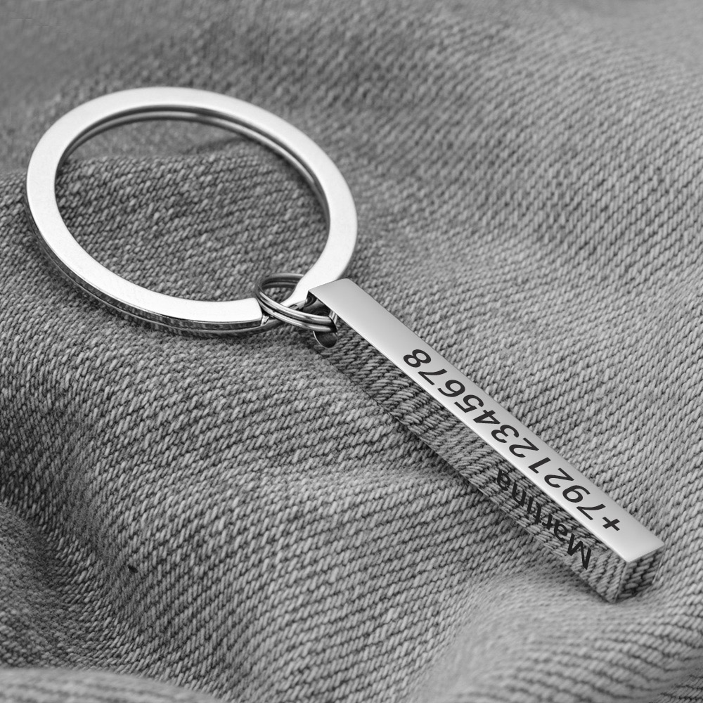 Llaveros personalizados con ba - Initial Ring Custom reseña y precio